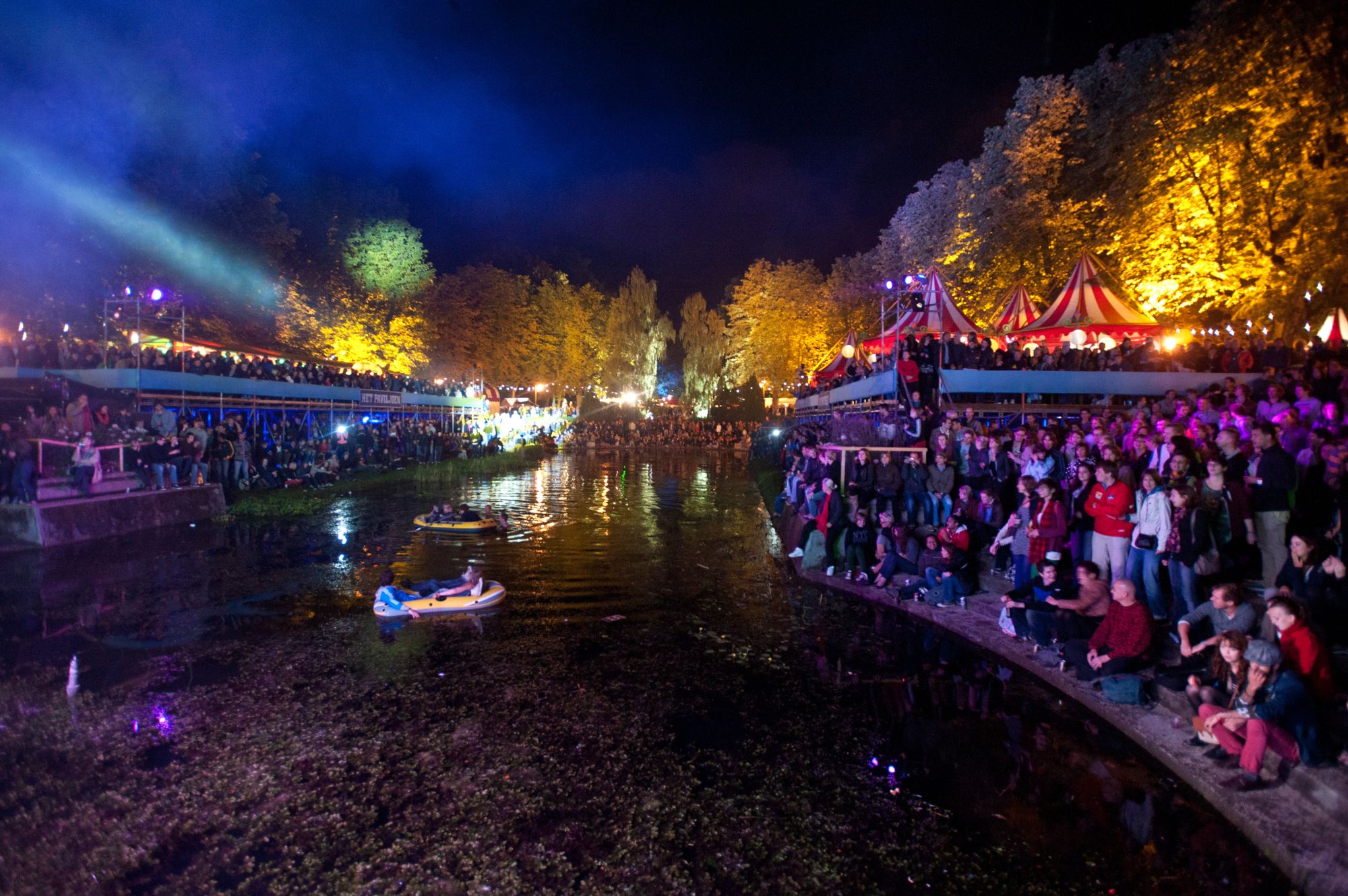 Opbouw Noorderzon maandag van start