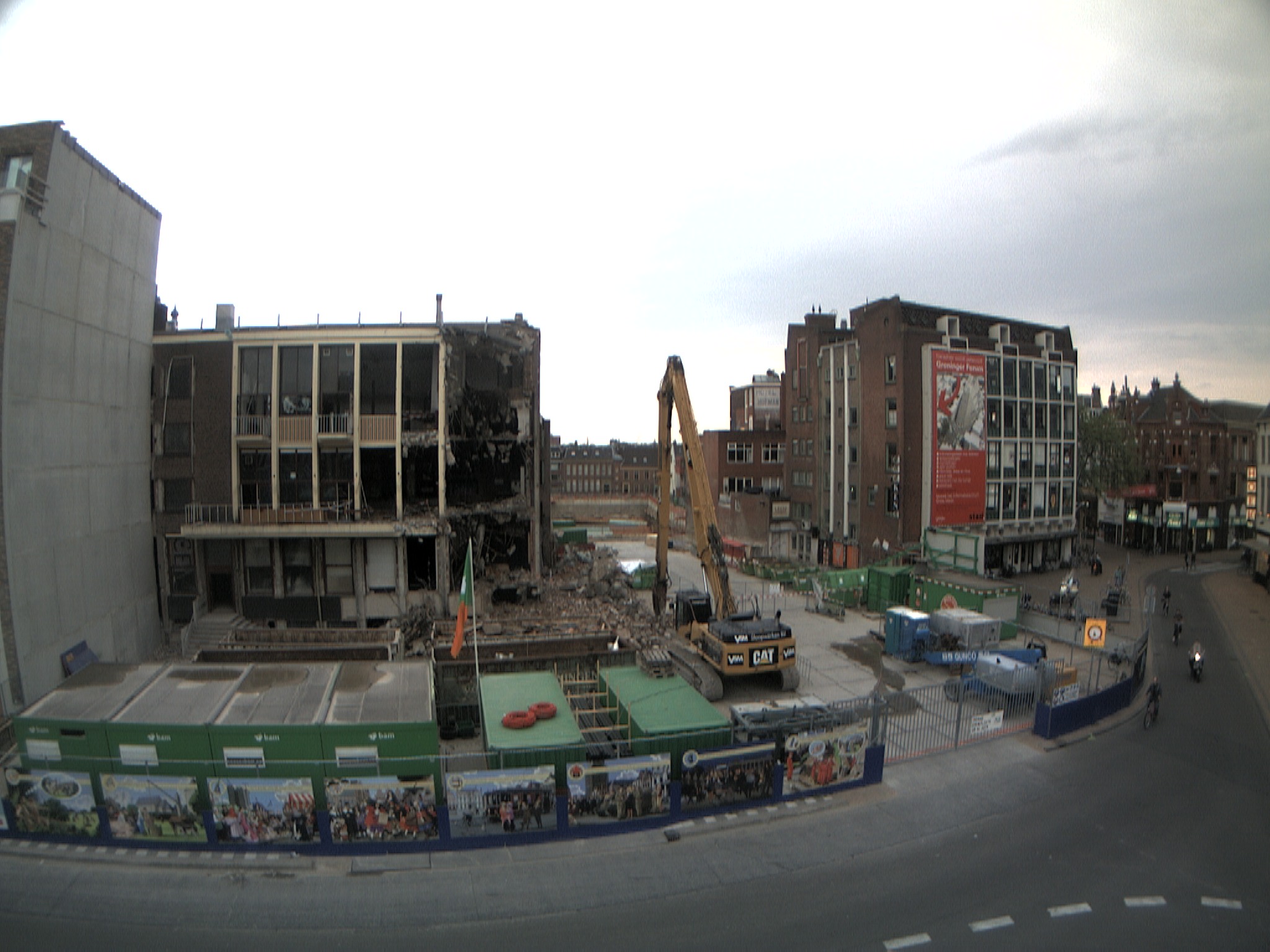 Nieuwe Markt in Groningen komt tevoorschijn