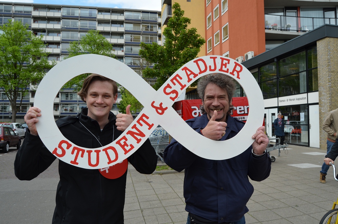 De Parade: Optocht van student en Stadjer