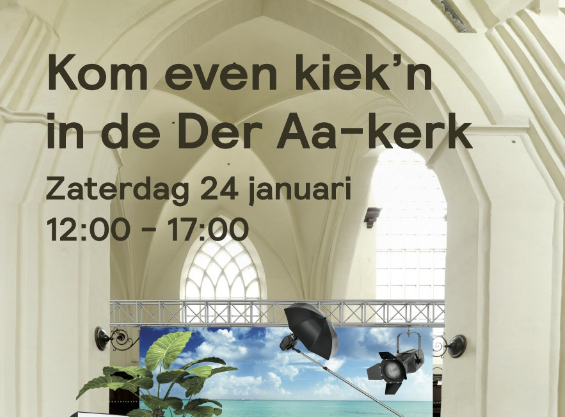 Even kiek’n in de Der Aa-kerk - fotodag voor Stadjers