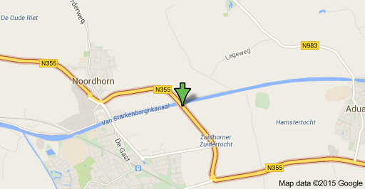 Provincie onderzoekt nieuwe parallelweg N355 tussen Zuidhorn en Groningen