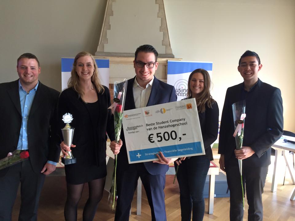 Easy Transport beste student-onderneming van Groningen met "Click&Go"