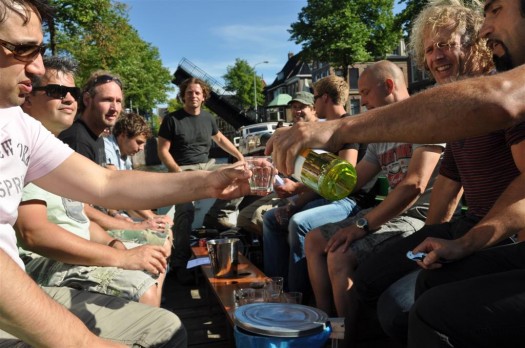 Groningse borrelboten krijgen de ruimte in binnenstad