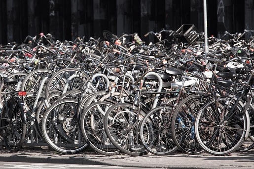 Rond oud en nieuw fietsparkeerverbod op Grote Markt