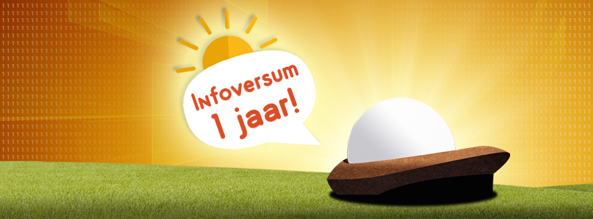 Infoversum viert  op 21 juni haar 1 jarig bestaan met shows voor 1 euro