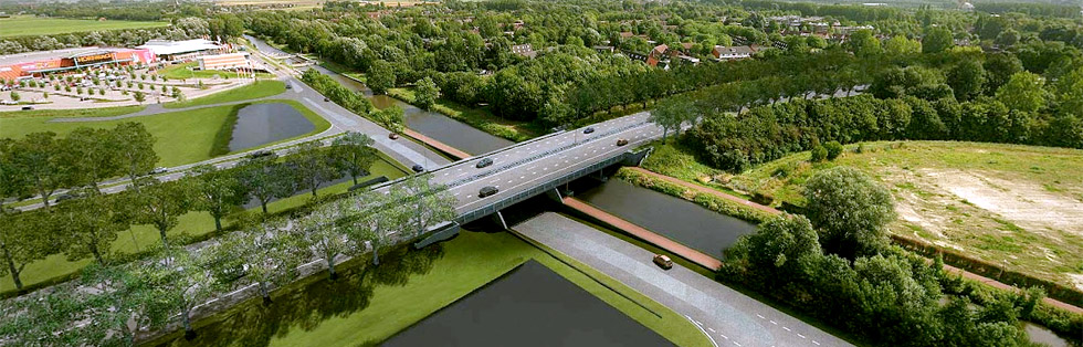 Aansluiting Groningerweg met Eemshavenweg weer open