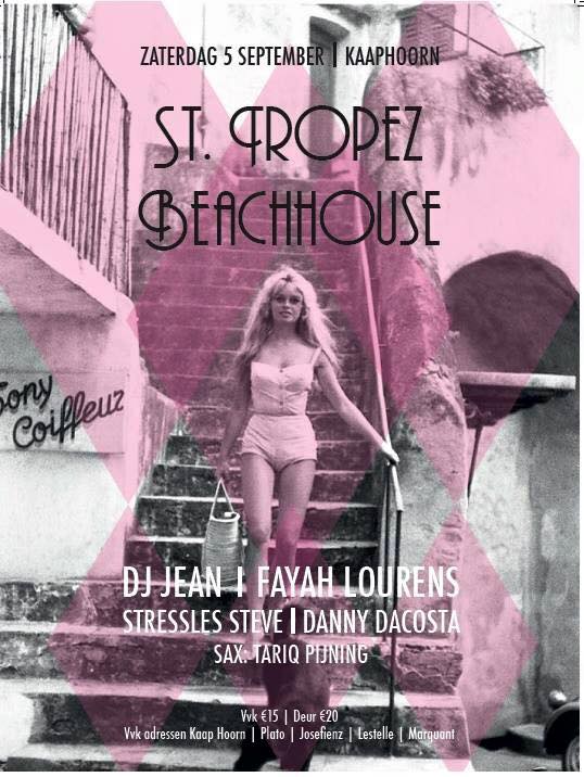 DJ Jean & Fajah Lourens op St. Tropez Kaap Hoorn