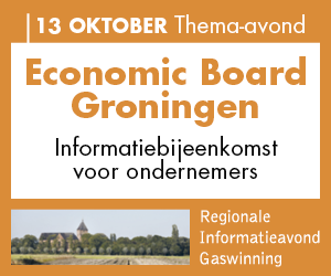 Informatiebijeenkomst Economic Board Groningen over kansen voor ondernemers (13 oktober Loppersum)