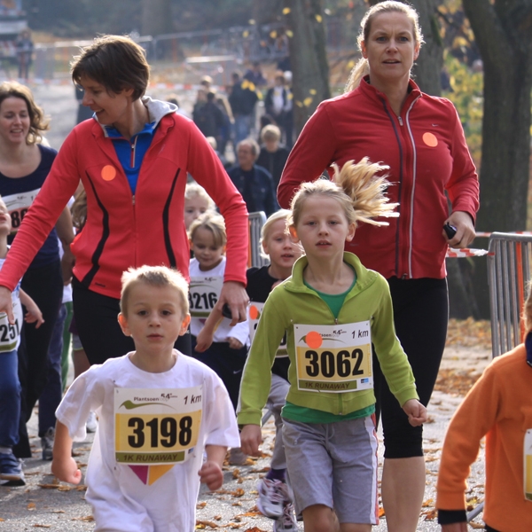 Plantsoenloop zaterdag 7 november: on-line inschrijving voor alle afstanden