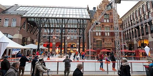 Grote Markt krijgt deze winter weer een ijsbaan