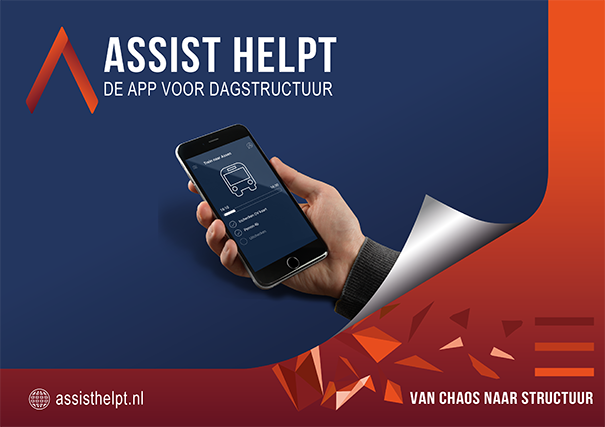 Assist Helpt  - app voor dagstructuur voor autisten - wint ‘De Beste Nieuwe App’