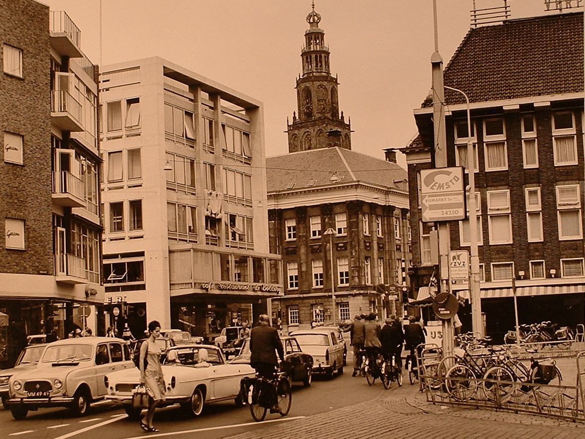 Bijna veertig jaar geleden werd Groninger binnenstad via 'VCP' grotendeels autovrij