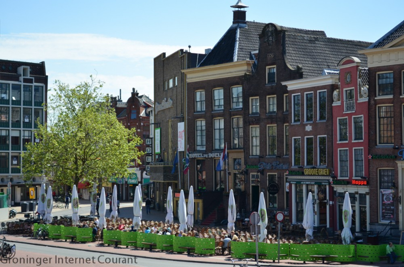 Groningers kunnen minste rondjes op terras betalen