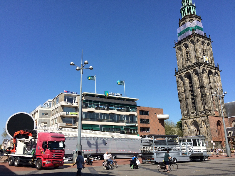 Opbouw meikermis van start in Stad