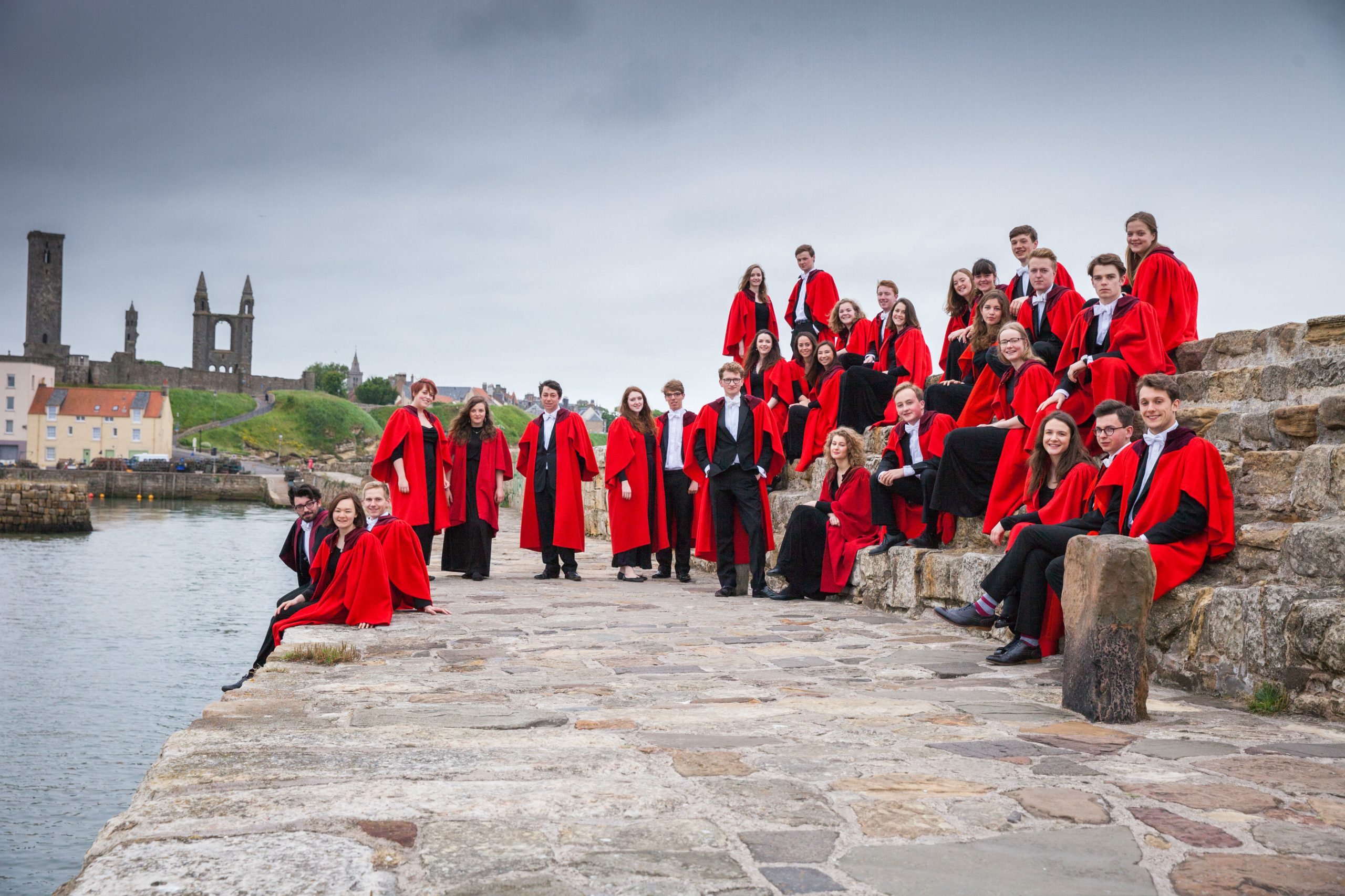 Beroemd Schots koor St Salvator’s Chapel Choir zingt in de Der Aa-kerk in Groningen