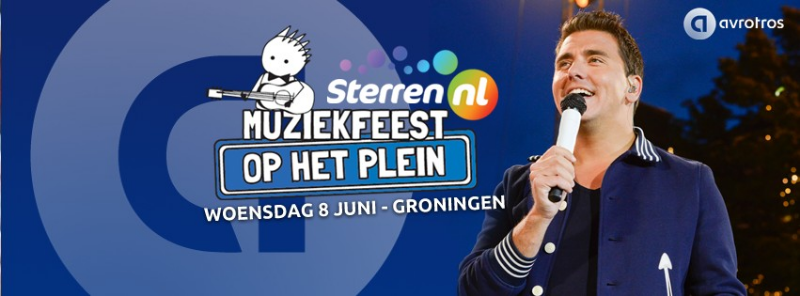 Jan Smit en René Froger op Sterren Muziekfeest op Vismarkt