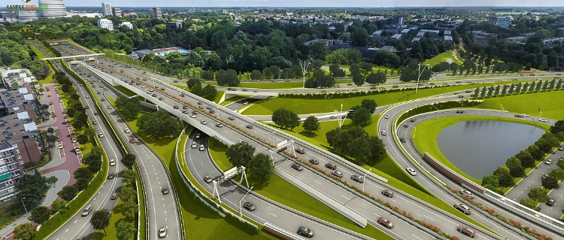 Verleggen kabels en leidingen omgeving Julianaplein begonnen