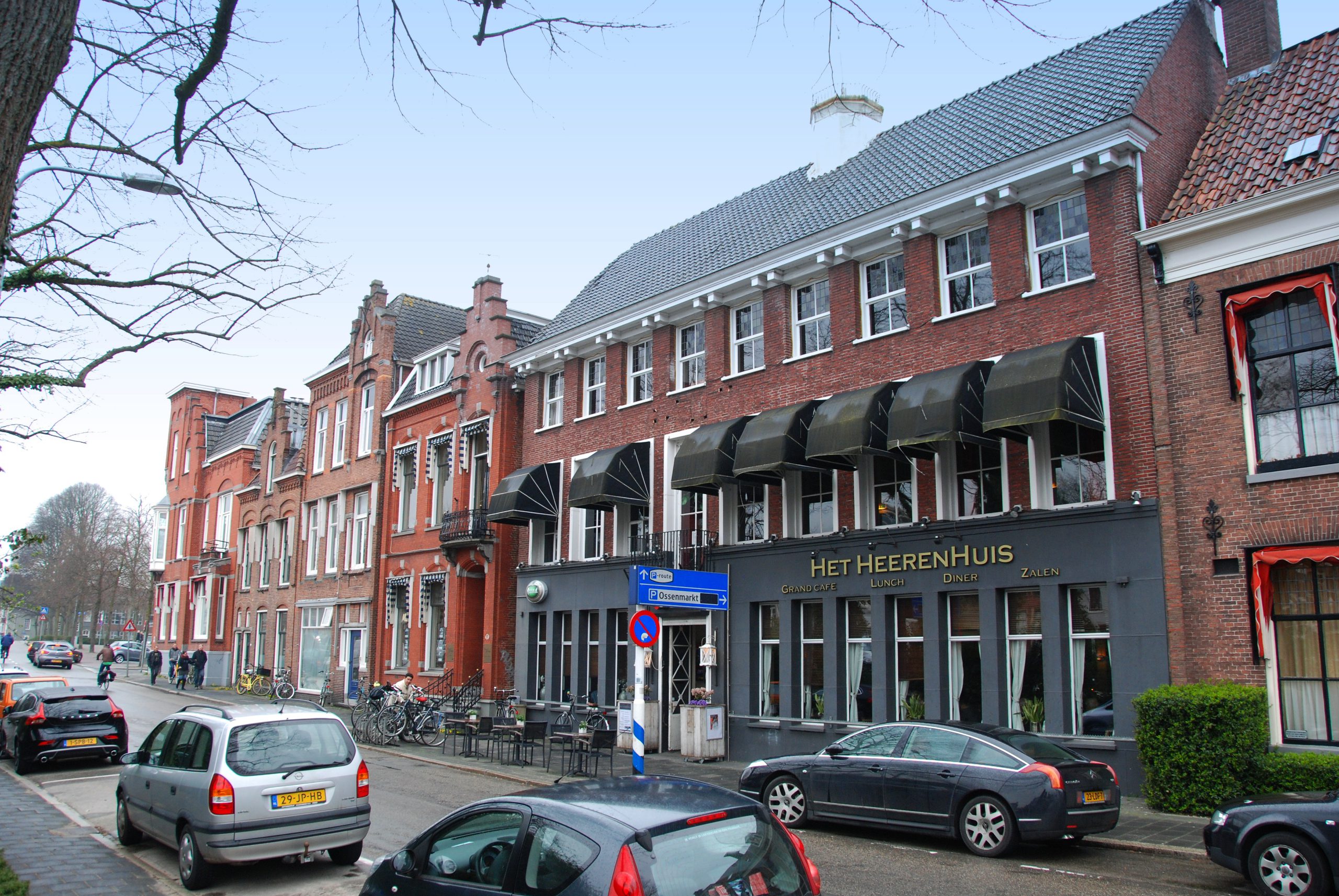 Het Deutschlandhuis in Groningen.