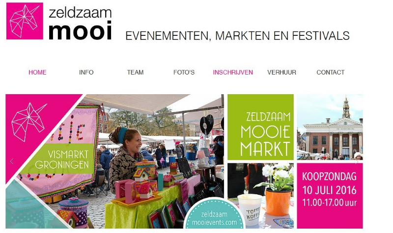 Vismarkt zondag decor van Zeldzaam Mooie Markt