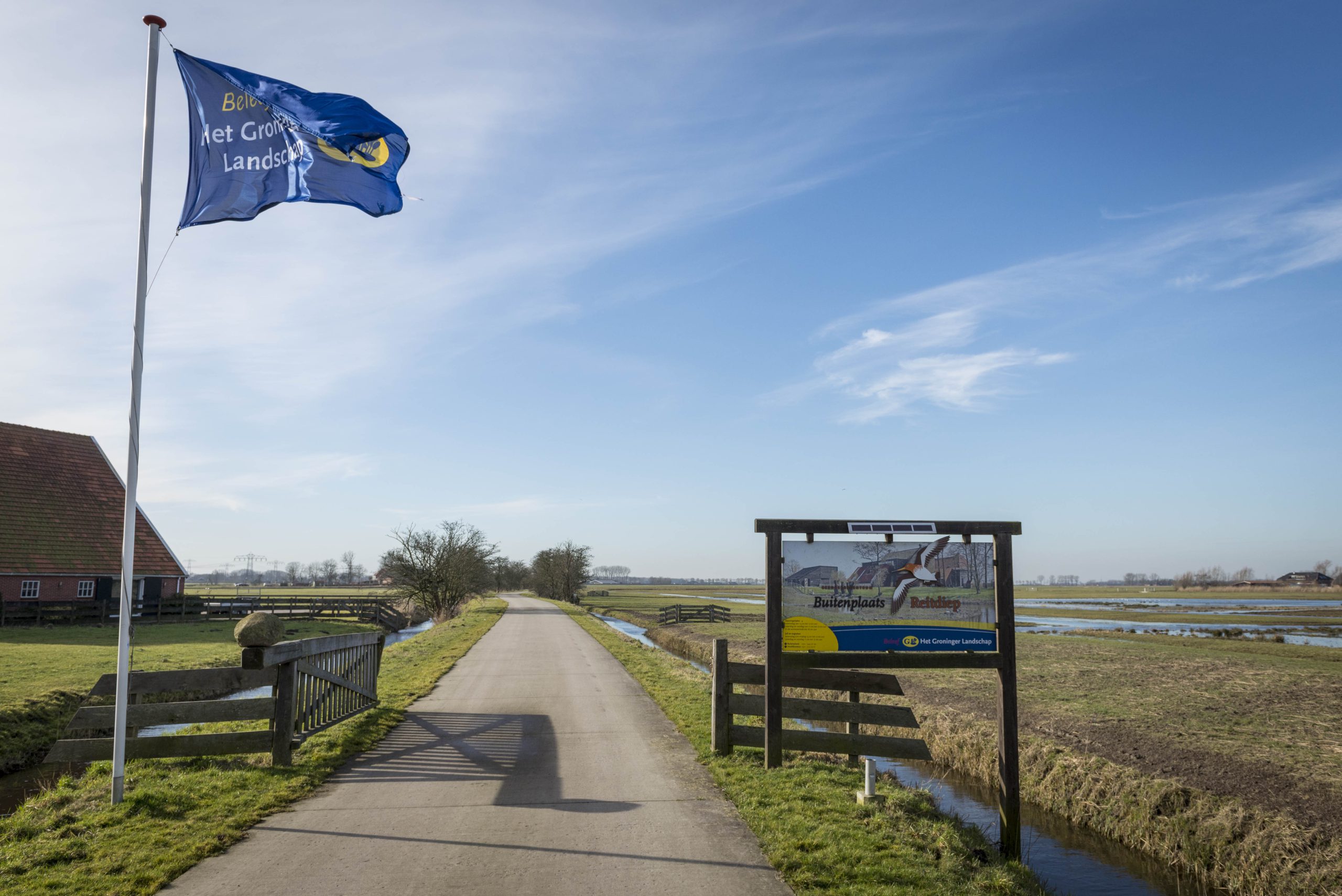 Groninger Landschap: wandeling bij Reitdiep