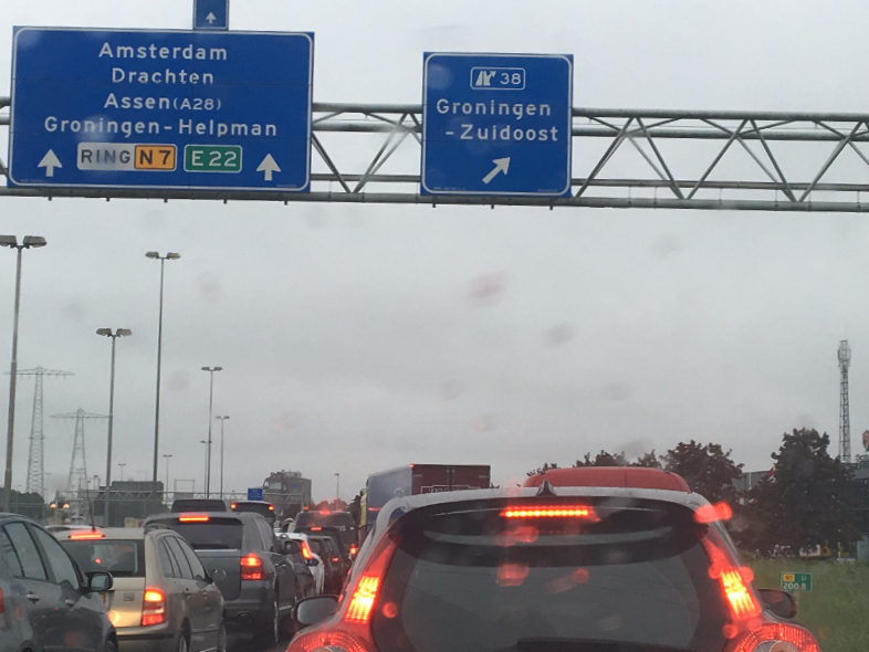 Dagelijks 24 minuten fileleed in stad