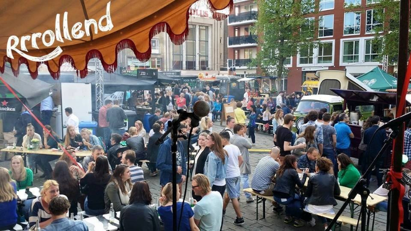 Rrollend Groningen op Ossenmarkt