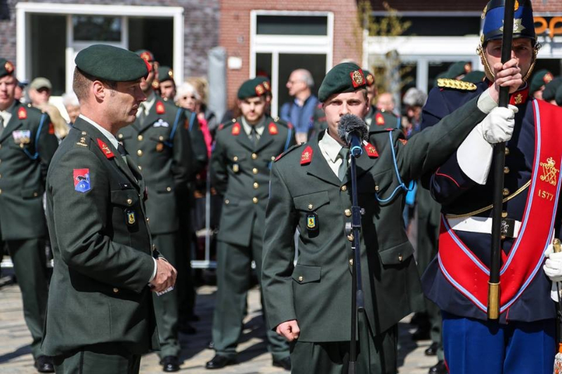 Woensdag: militairen beëdigd op Grote Markt