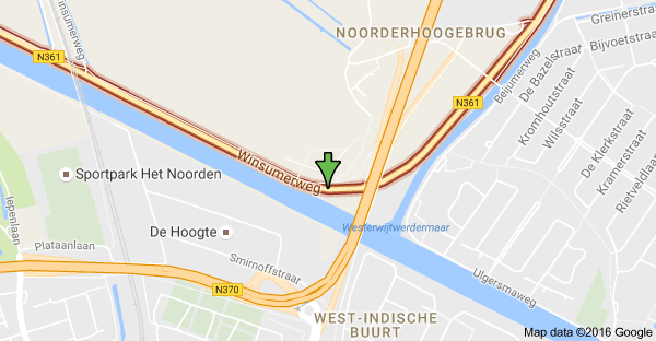 Geen nieuwe aansluiting bij N361-Noorderhoogebrug