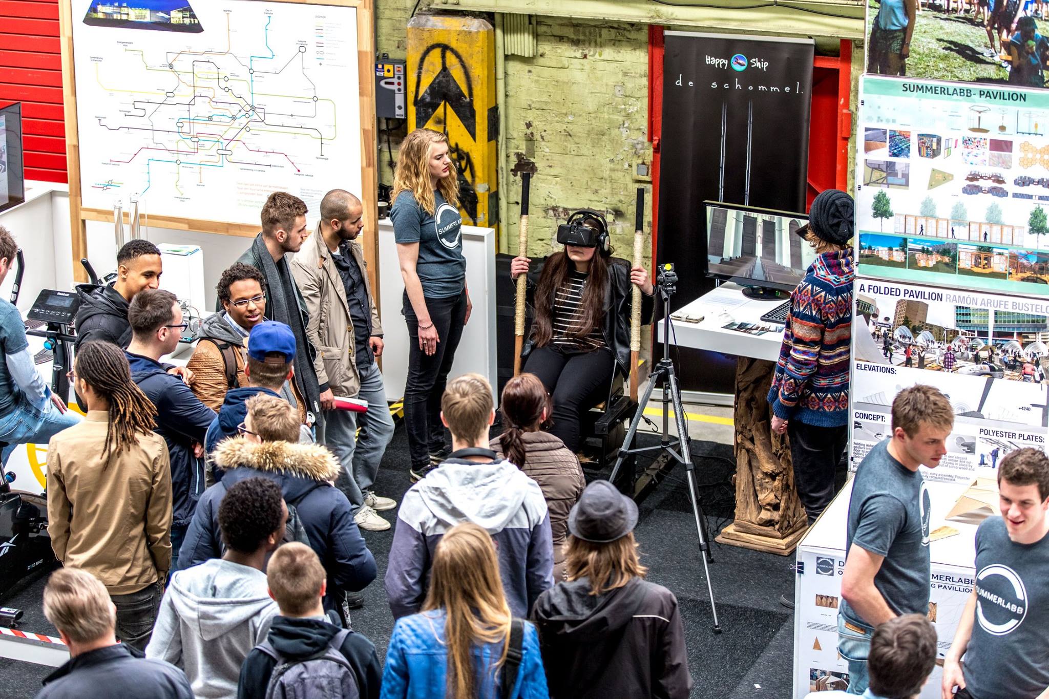 SummerLabb: grote tent met virtual reality, energie en wetenschap bij Eurosonic Noorderslag op Damsterplein