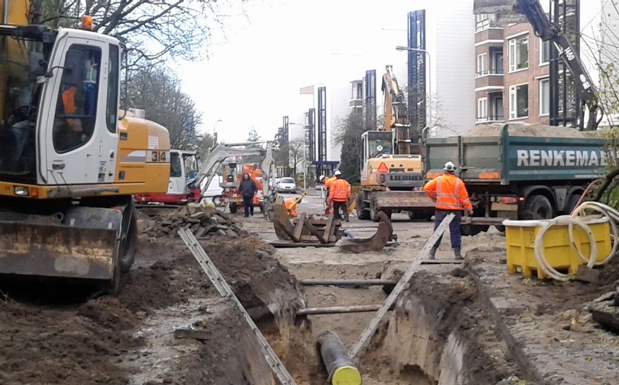 Gemeente gestart met verleggen riolering voor aanleg Ring Zuid