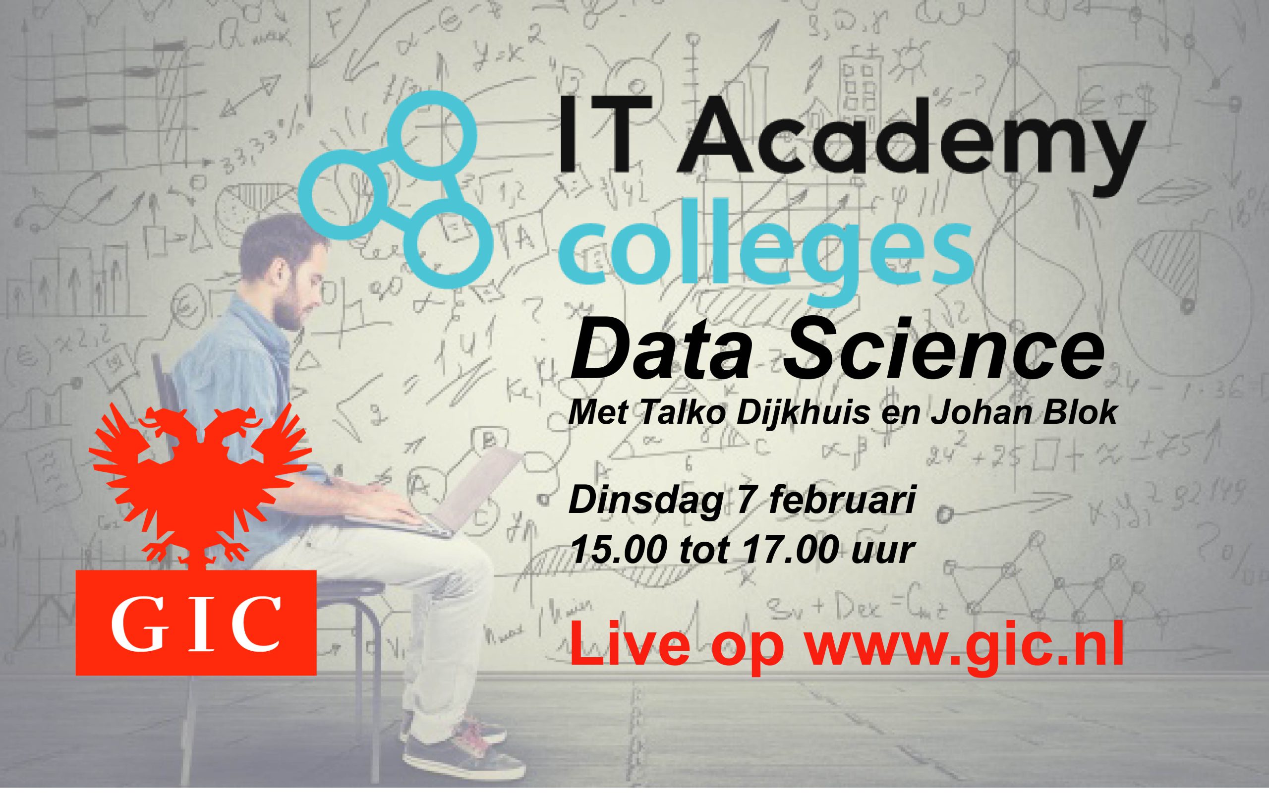 Kijk hier integraal het IT Academy college over Data Science terug