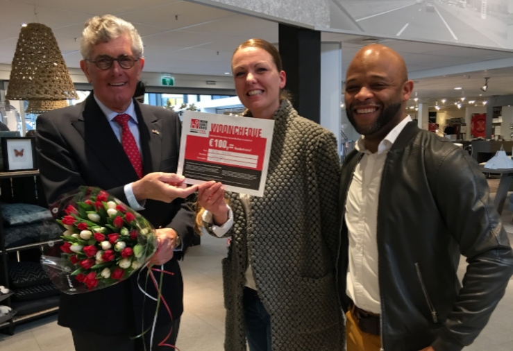 Woonboulevard Groningen trekt winnaar van Facebook-actie