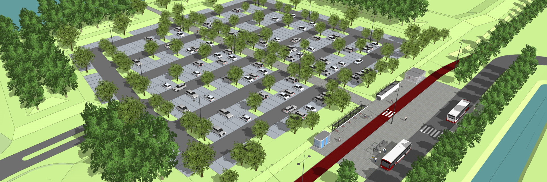 Meerstad krijgt grote P+R-locatie met vierhonderd parkeerplaatsen