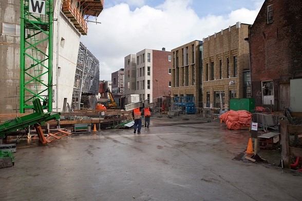 Kijkje op het nieuwste Stadsplein van Groningen