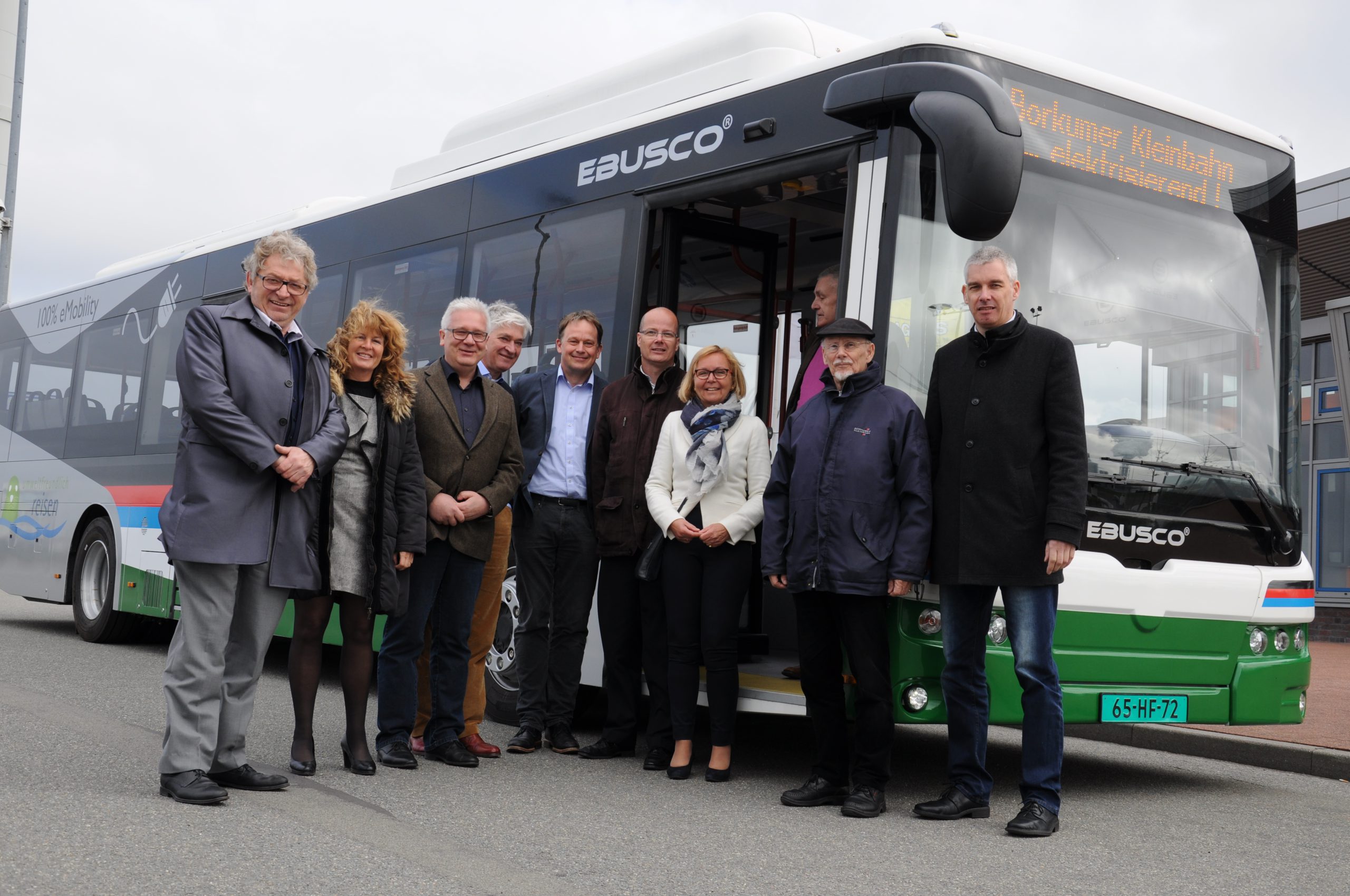 Eiland Borkum zet voortaan elektrische bus in