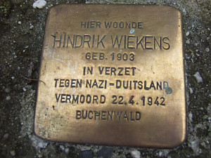 Monument voor verzetsstrijders Oude Pekela