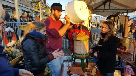 Appelinzameling voor nieuwe Groningse cidermaker in Huiskamercafé Westerwijtwerd