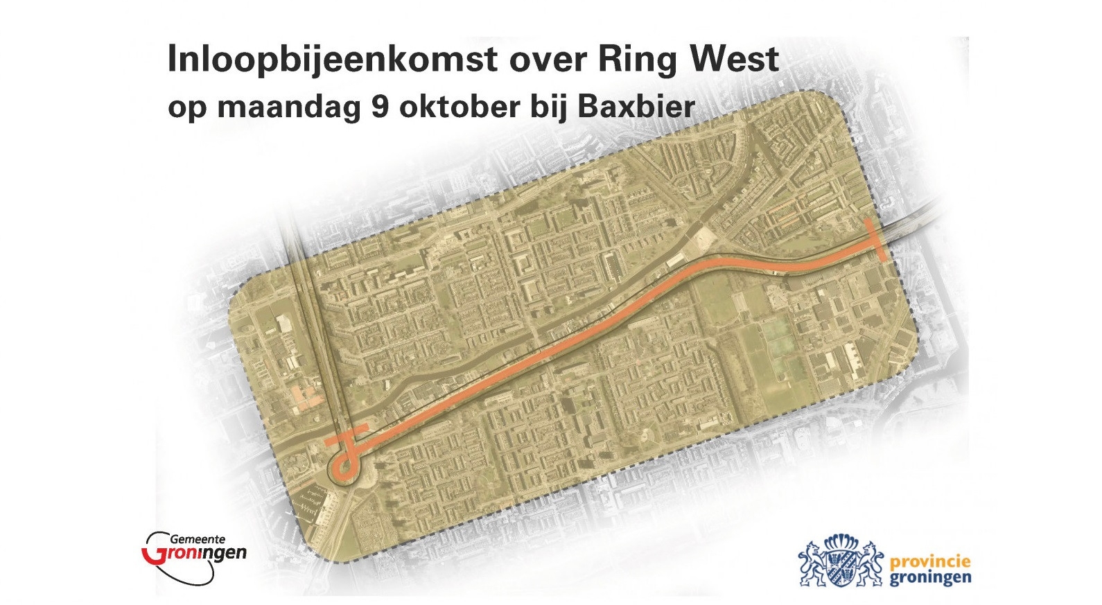 Inloopbijeenkomst op maandag 9 oktober over toekomst westelijke ringweg