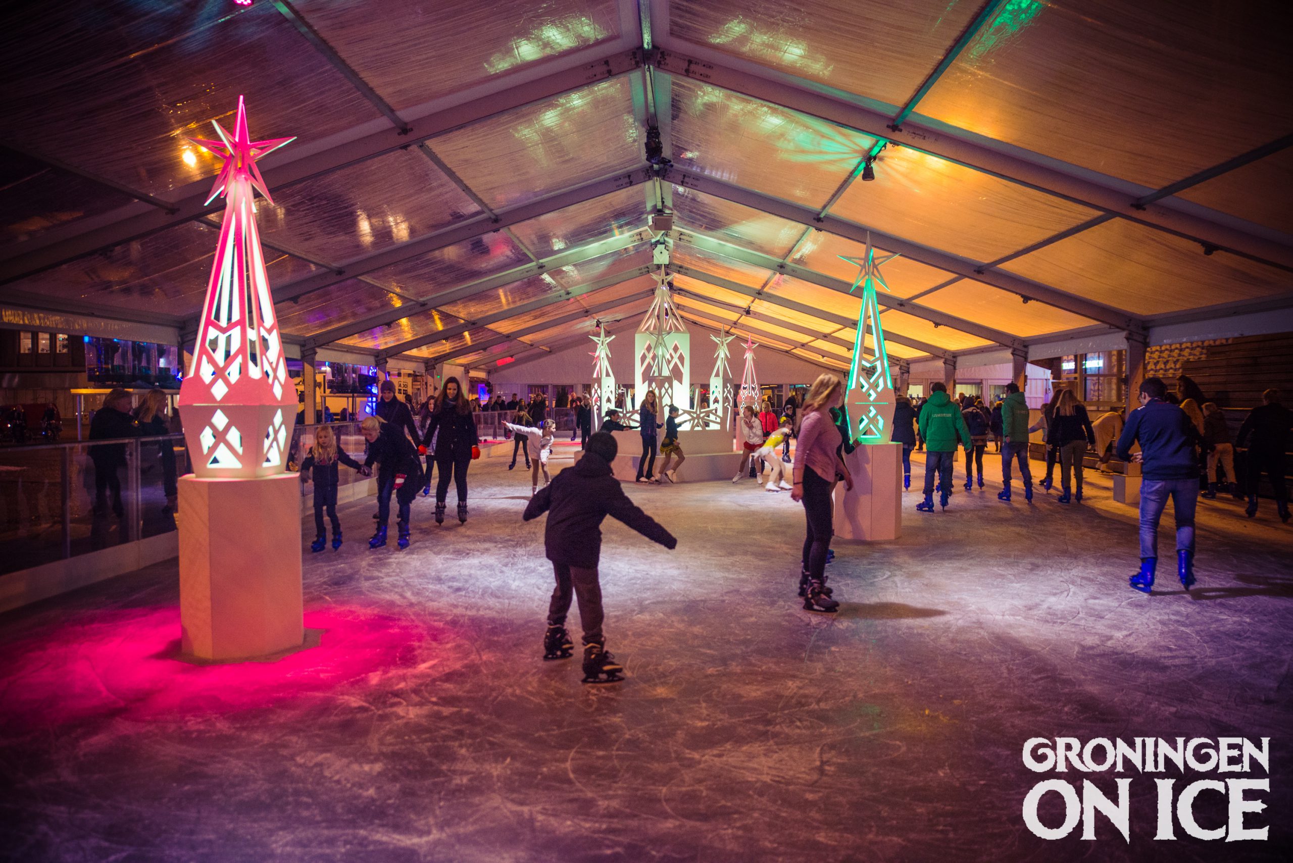 Laatste weekend schaatsen op de Grote Markt
