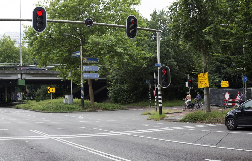 Op- en afrit Hereweg twee nachten dicht