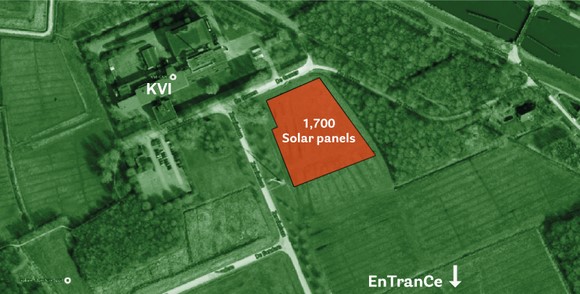 Zonneweide met 1700 panelen; RUG in top 15 meest groene universiteiten