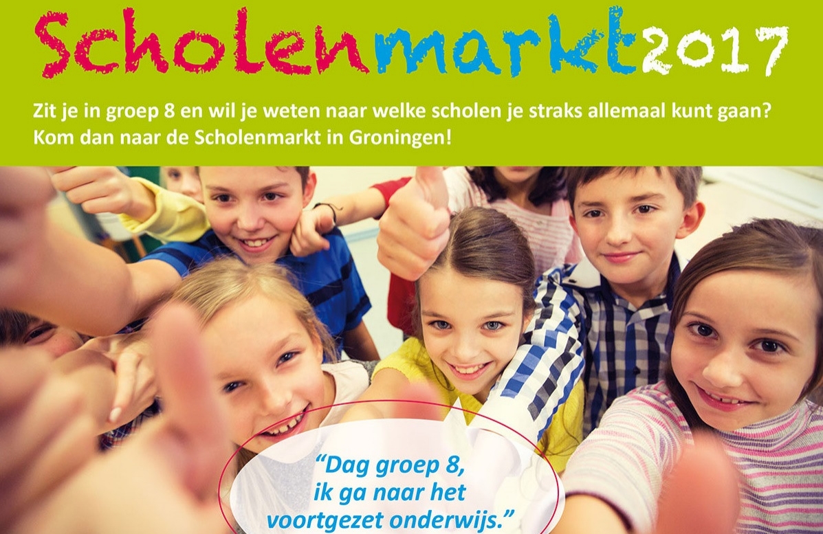 Dinsdag en woensdag scholenmarkt voor achtste groepers in Martiniplaza