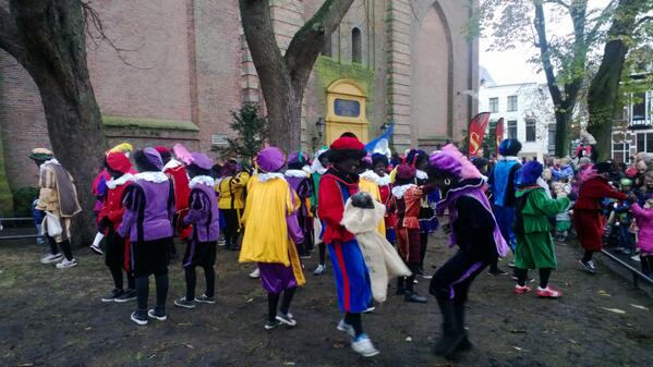 Geen zwarte Pieten meer bij de intocht van Sinterklaas