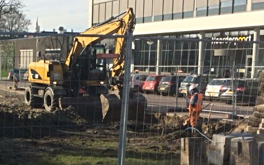 Bouw informatiecentrum Aanpak Ring Zuid gestart