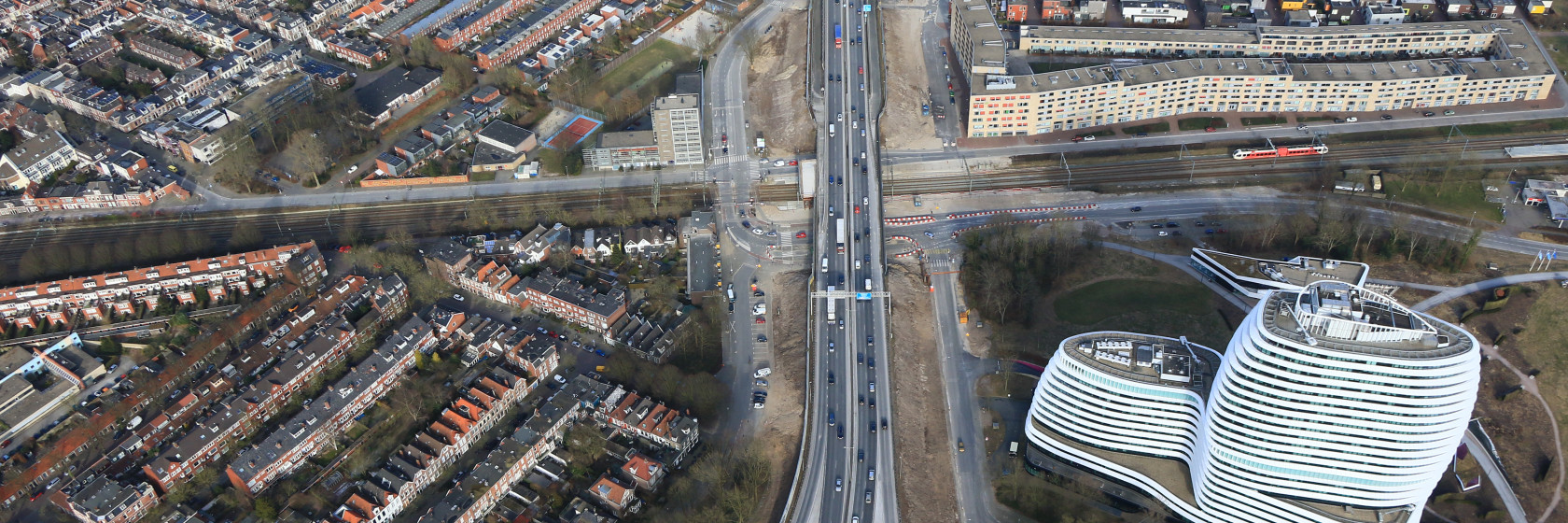 Deel zuidelijke ringweg dicht tijdens Hemelvaart