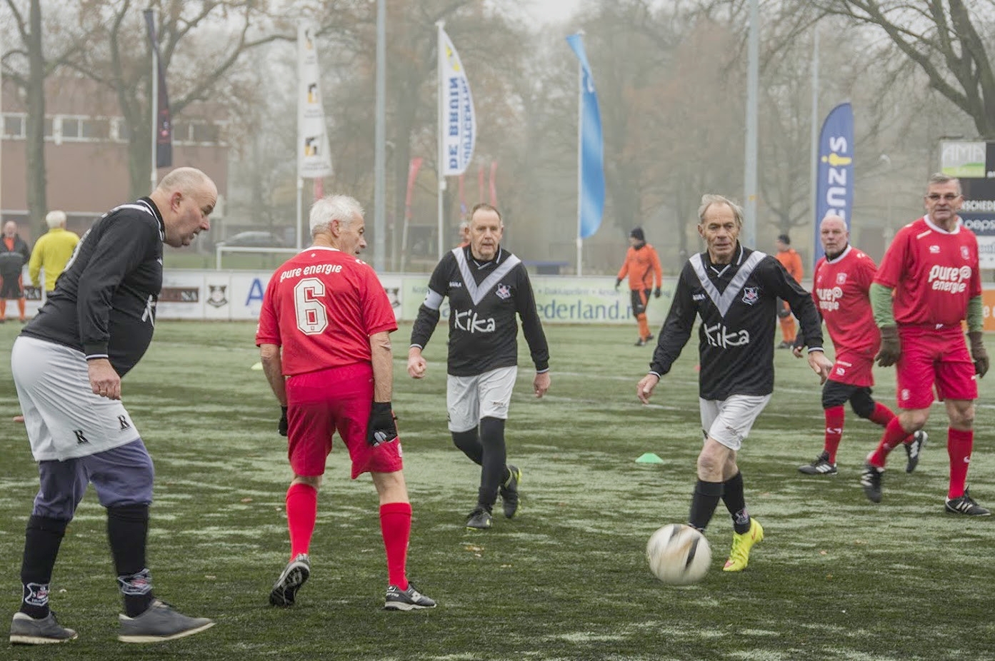 Walking Football bij Amicitia VMC in Groningen-Zuid