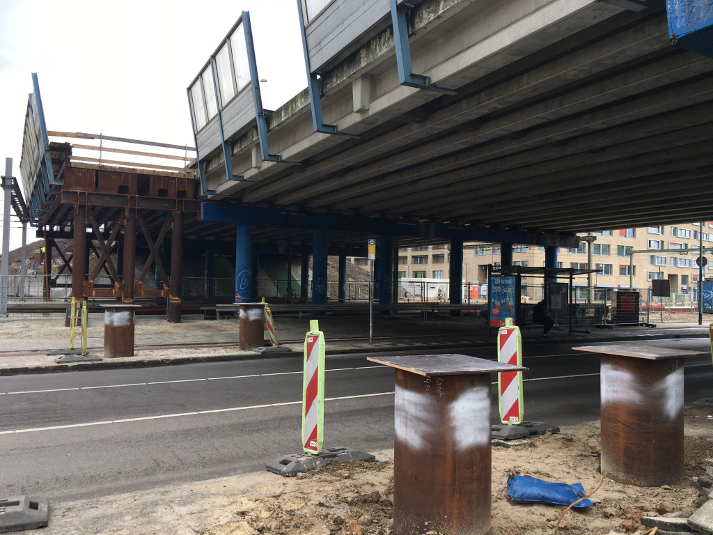 Herepoort begint maandag met sloop van viaduct bij Esperantokruising