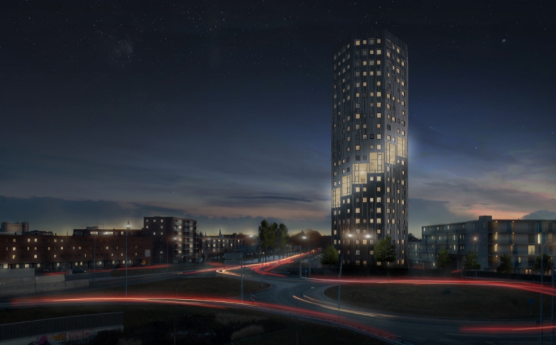 Bouw Jongerentoren De Helix in De Hoogte gestart