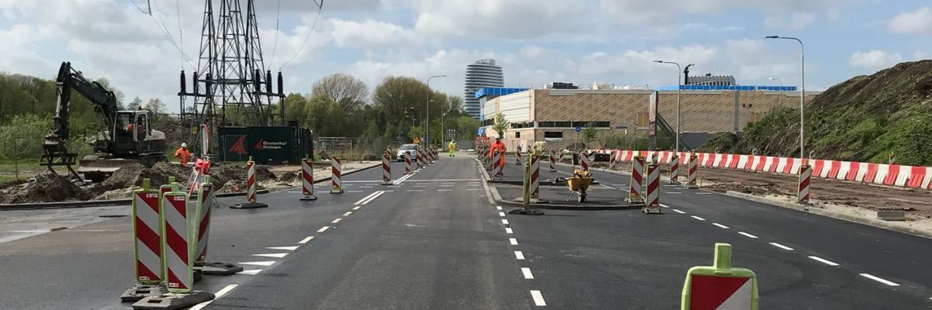 Werkzaamheden aan aansluitingen op de Helperzoomtunnel vorderen gestaag