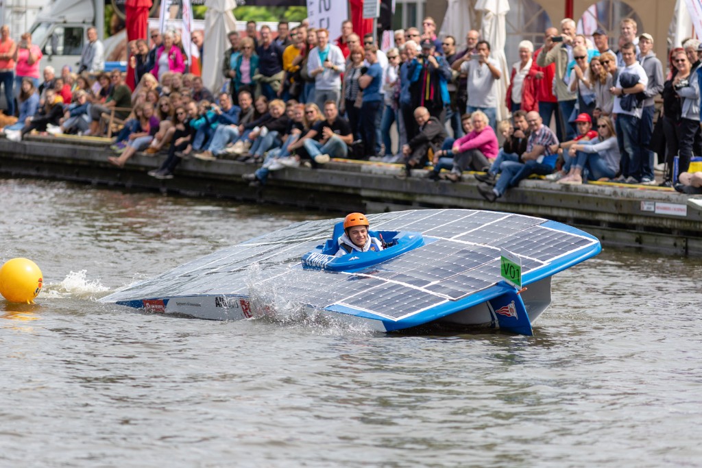 Race met zonneboten Groningen krijgt mogelijk ook klasse voor waterstofboten